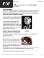 neo freudian theory of personality ppt Neo freudian psychologists karen horney essay